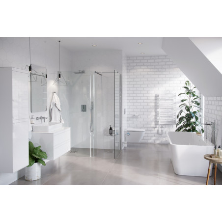 Horos Grzejnik Łazienkowy 96 Biały Soft