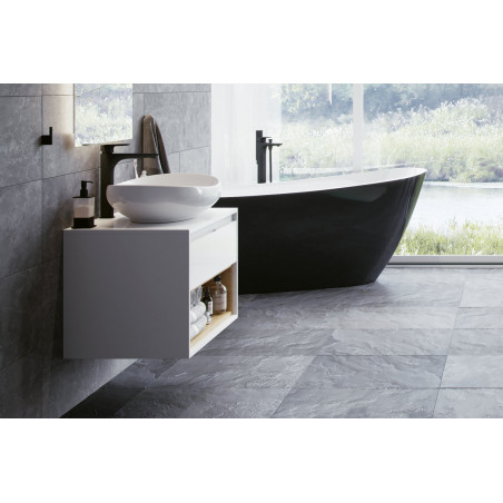 Keria Bateria Umywalkowa Wysoka Czarna