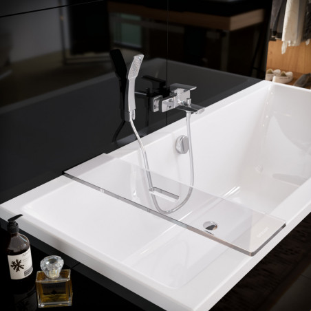 Zen Półka Akrylowa Prosta Przeźroczysta