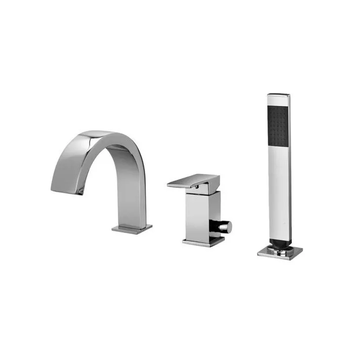 Paffoni Elle Bateria wannowa 3-otworowa Chrom