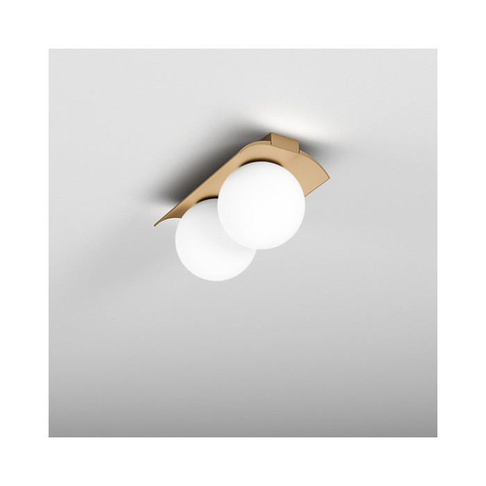 Aqform MODERN BALL WP x2 LED natynkowy