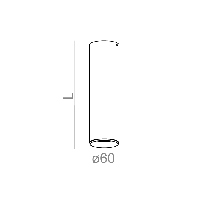 Aqform PET next 32 LED natynkowy