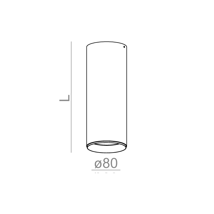 Aqform PET next maxi 12 LED natynkowy