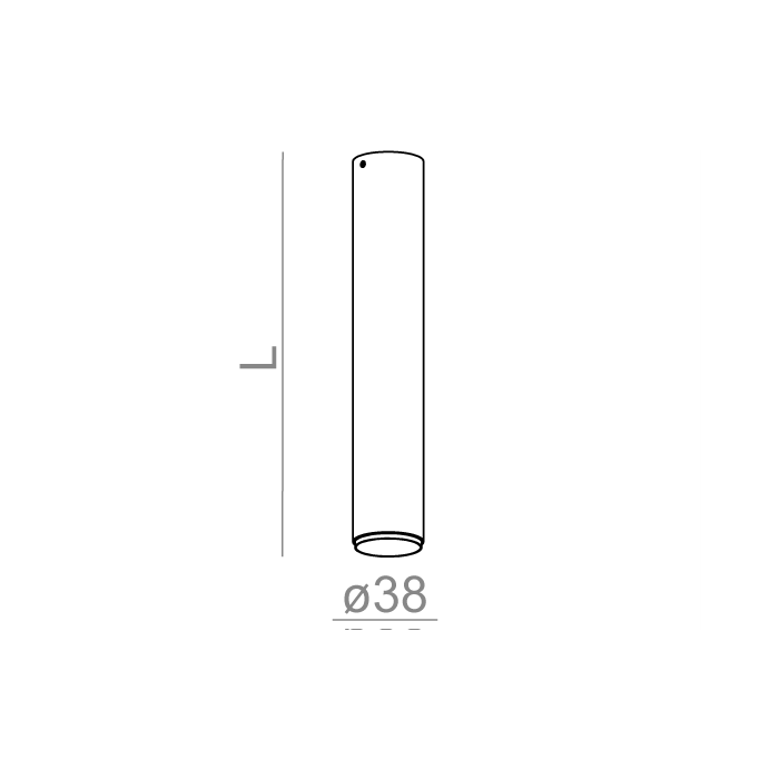 Aqform PET next mini 32 LED natynkowy