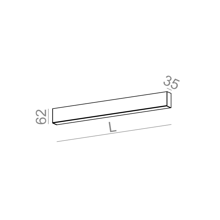 Aqform RAFTER 86 LED kinkiet