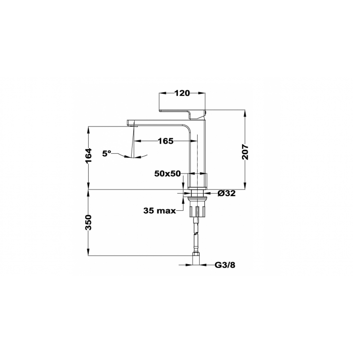TEKA SOLLER BATERIA UMYWALKOWA ROZMIAR L, bez...