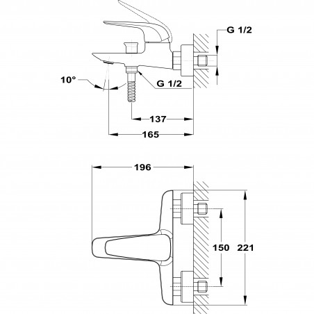 ITACA BATERIA WANNOWO NATRYSKOWA
