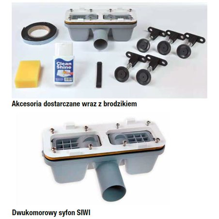 BRODZIK ILA WIA BIAŁY 900x1400 POKRYWA BIAŁA