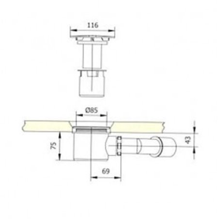  BRODZIK TRACY WAQ 1000x1000x30 BIAŁY
