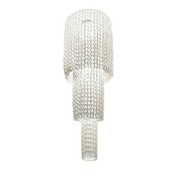 Lampa wisząca CLP-S6 - szkło. stal węglowa