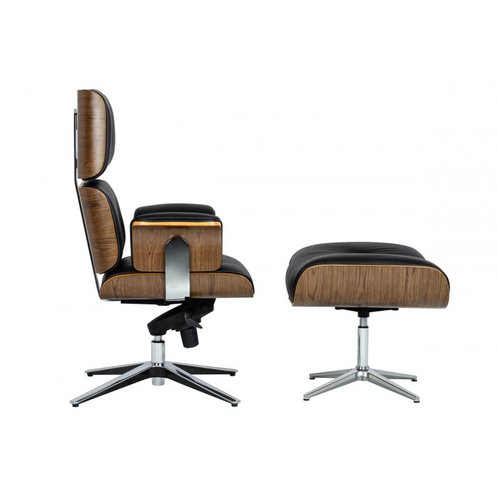 Fotel biurowy LOUNGE BUSINESS czarny z...