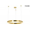 MOOSEE lampa wisząca RING LUXURY 90  złota - LED, chromowane złoto