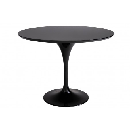 Stół TULIP czarny 100CM - MDF