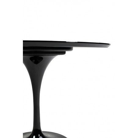 Stół TULIP czarny 100CM - MDF