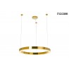 MOOSEE lampa wisząca RING LUXURY 70  złota - LED, chromowane złoto
