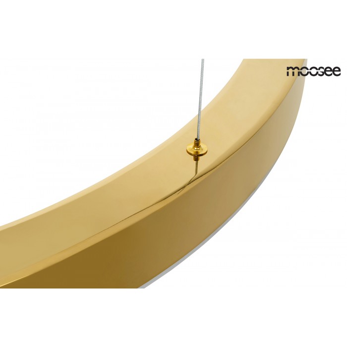 MOOSEE lampa wisząca RING LUXURY 70  złota -...