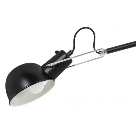 Kinkiet RIFLE czarny - włókno węglowe, metal