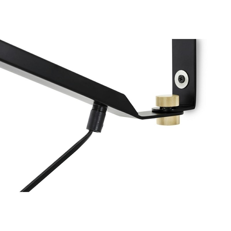 Kinkiet RIFLE czarny - włókno węglowe, metal