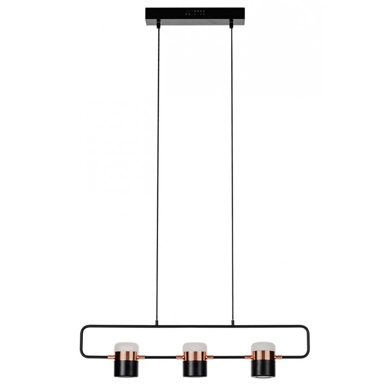 Lampa wisząca BLINK 3 czarna - LED, metal