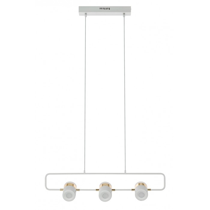 Lampa wisząca BLINK 3 biała - LED, metal