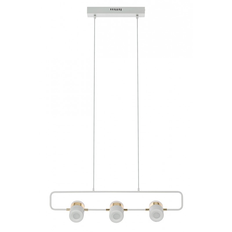 Lampa wisząca BLINK 3 biała - LED, metal