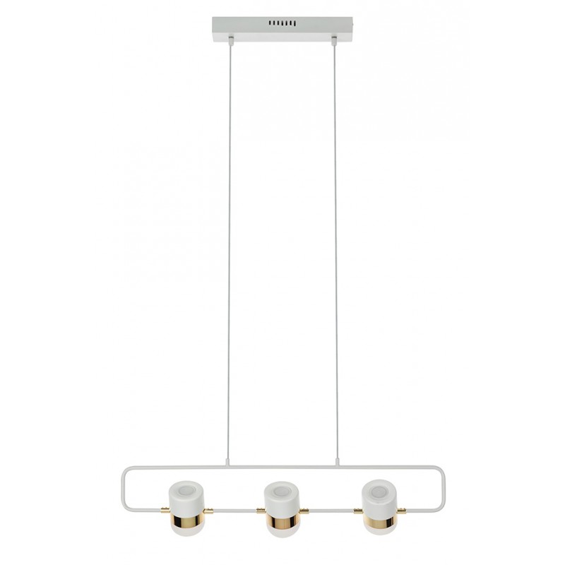 Lampa wisząca BLINK 3 biała - LED, metal