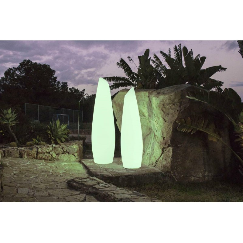 NEW GARDEN lampa ogrodowa FREDO 170 C biała - LED