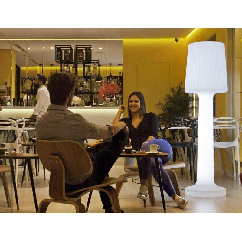 NEW GARDEN lampa ogrodowa CARMEN 165 C biała - LED