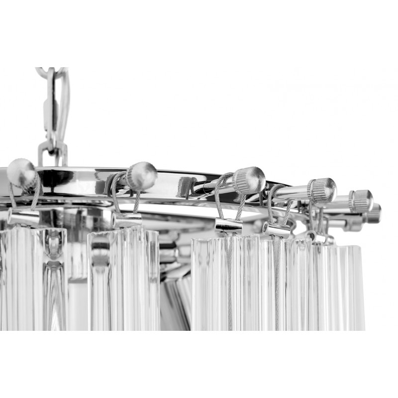 Lampa wisząca MURANO S chrom - szkło, metal