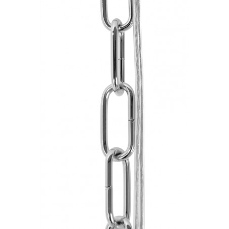 Lampa wisząca MURANO S chrom - szkło, metal