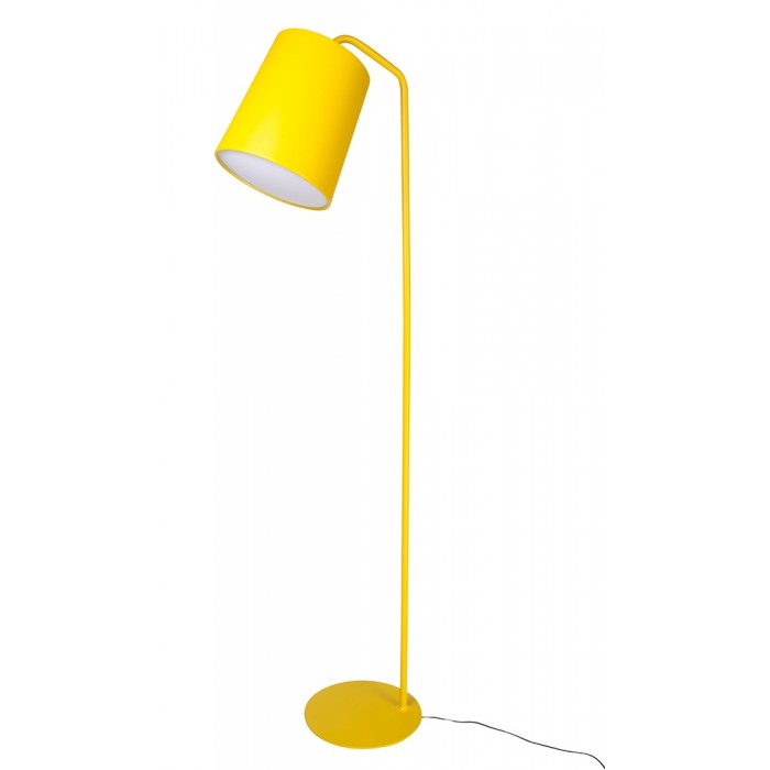 Lampa podłogowa FLAMING żółta