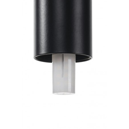 Lampa wisząca FLUSSO LINE 4 czarna