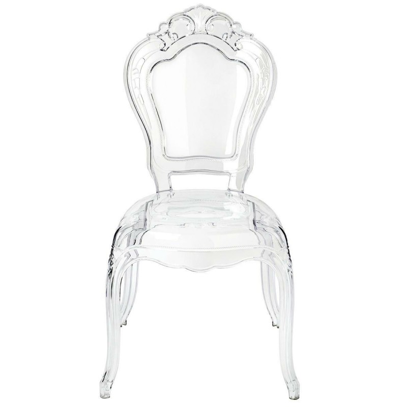 Krzesło KING transparentne - poliwęglan