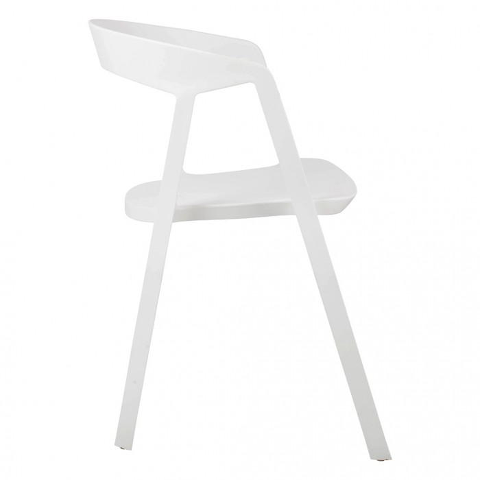 Krzesło VIBIA białe - polipropylen