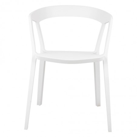 Krzesło VIBIA białe - polipropylen