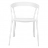 Krzesło VIBIA białe - polipropylen