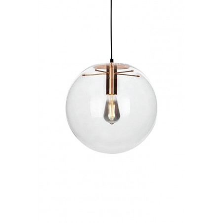 Lampa wisząca SANDRA 20 miedziana - szkło, metal