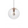 Lampa wisząca SANDRA 20 miedziana - szkło, metal