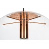 Lampa wisząca SANDRA 20 miedziana - szkło, metal