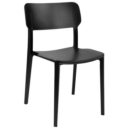 Krzesło AGAT PREMIUM czarne - polipropylen