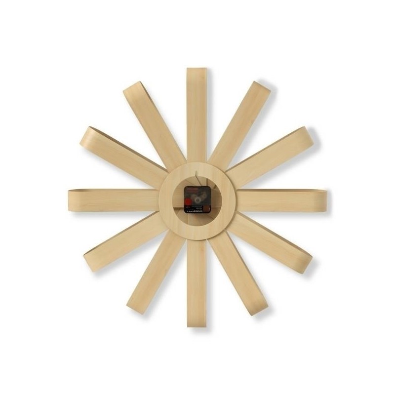 UMBRA zegar RIBBONWOOD  -natural