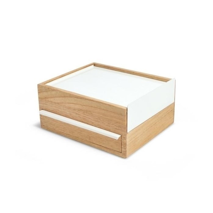 UMBRA pojemnik na biżuterię STOWIT -biały,natural