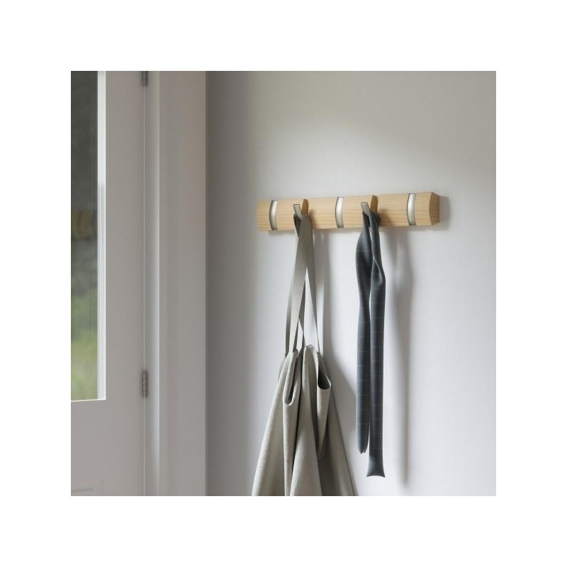 UMBRA wieszak na ubrania FLIP 5  - natural