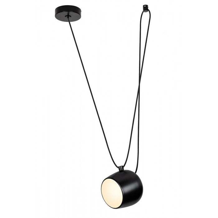 Lampa wisząca EYE czarna - LED, aluminium