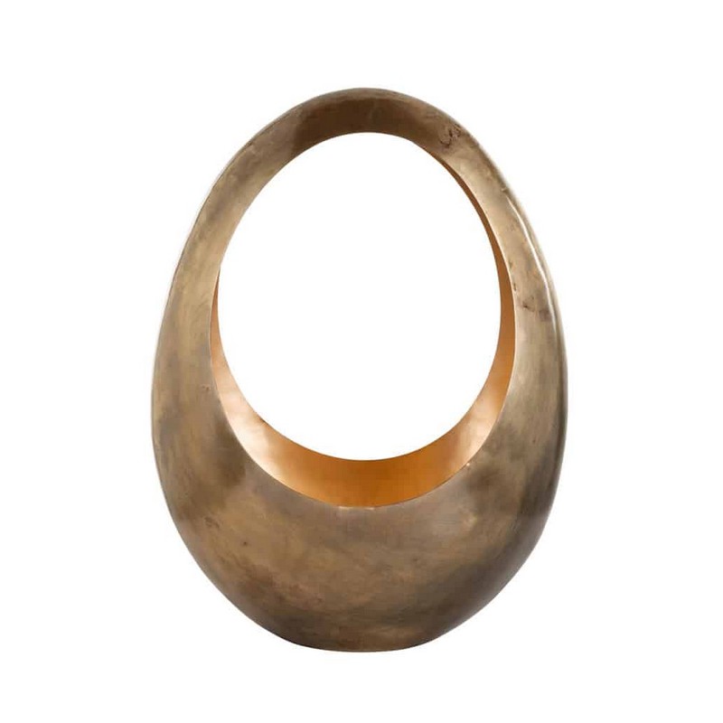 RICHMOND świecznik CASSIA GOLD MEDIUM złoty