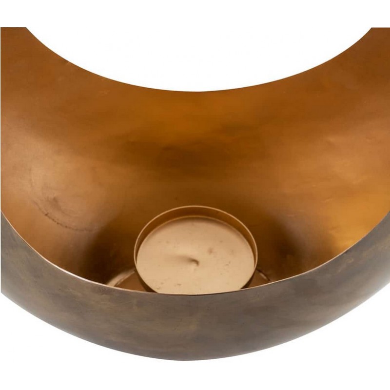 RICHMOND świecznik CASSIA GOLD MEDIUM złoty