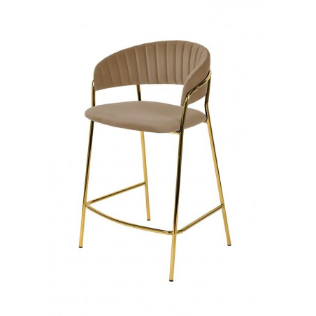 Krzesło barowe MARGO khaki