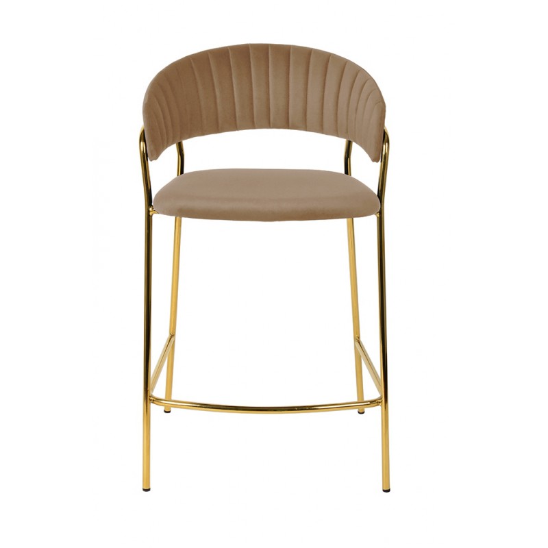 Krzesło barowe MARGO khaki