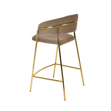 Krzesło barowe MARGO khaki