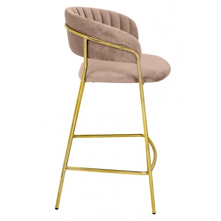 Krzesło barowe MARGO khaki